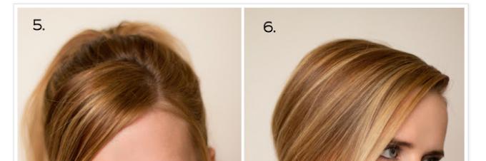 Ponytail Hairstyles Steps5 - 6