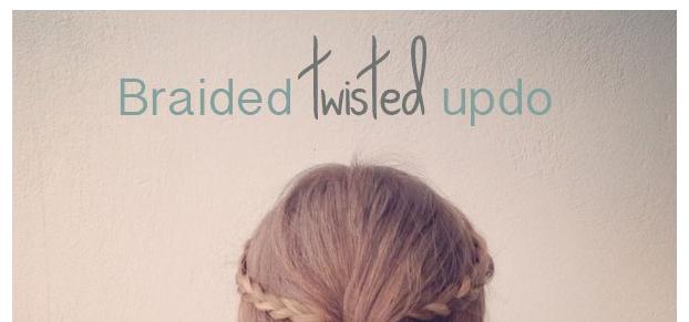 The Braided Twisted Updo