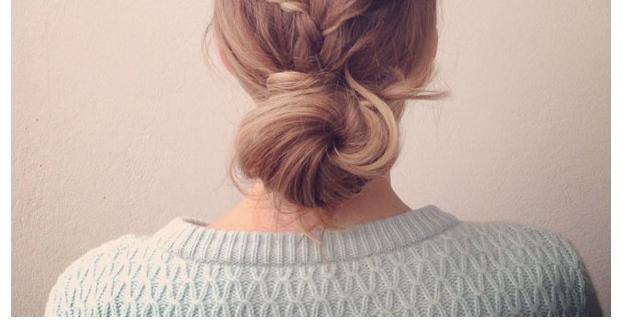 The Braided Twisted Updo 2