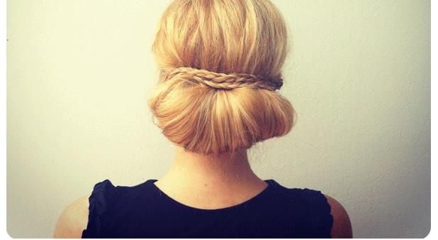 Wrapped Braided Chignon B