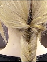 Simple Fishtail Braid