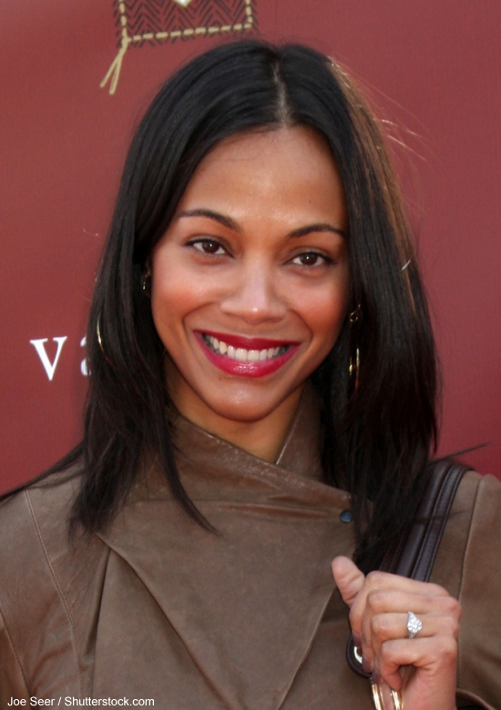 Zoe Saldana Hairstyles