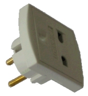 Travel Plug Adaptor Continental