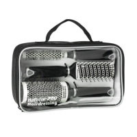 Larger image and more details about the Babyliss Pro Ceramic Hairbrush set 