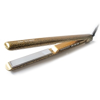 Larger image and more details about the Corioliss C3 Gold Leopard Straightening Iron