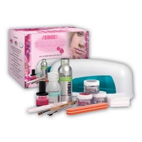 Click here for larger image and more details about the The Edge Nails Soak off UV Coloured Kit