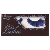 Larger image and more details about the La La Lashes Blue Velvet Strip Lashes