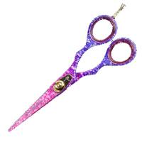 Larger image and more details about the Roo Funky Tough Straight Scissors in Two Tone