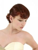 Short Wedding Hairstyle by Anne Veck Hair