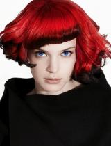 Medium Red Hairstyle by Vivienne Mackinder