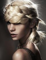 Long  Plaited Hairstyle by Mark Leeson