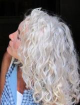 Long Grey Hairstyle by Mature Web Collection