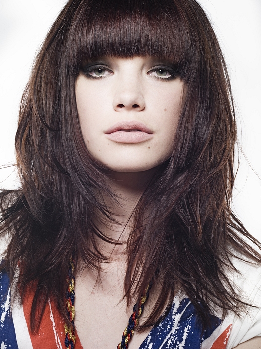 Tigi long brown Hairstyles