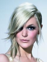 Medium Blonde Layered Hairstyle by Great Lengths