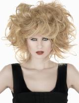 Medium Blonde Shaggy Hairstyle by Hooker & Young