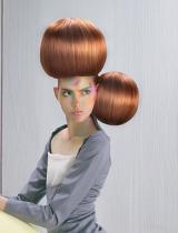  Brown Avant Garde Hairstyle by Hooker & Young