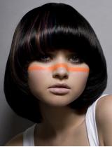 Black Bob Hairstyle by Saks