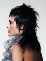 Long Spikey Hairstyle by Great Lengths