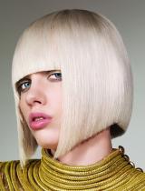 Medium Blonde Bob Hairstyle by Great Lengths