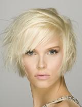 Medium Blonde Layered Hairstyle by The Colour Room