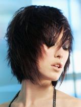 Short Ethnic Hairstyle by The Colour Room