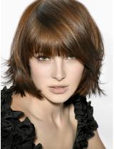 Brown Bob Hairstyle by Jo Hansford