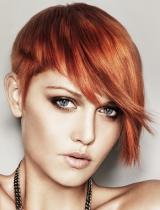   Feathered Hairstyle by Mark Leeson