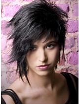 Medium Spikey Hairstyle by Web Collections