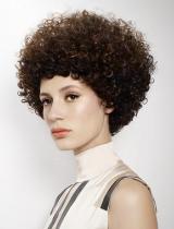  Brown Afro Hairstyle by HOB Salons