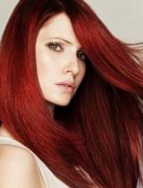 Long Red Hairstyle by Mark Leeson