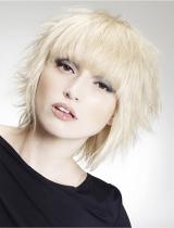 Blonde Layered Hairstyle by Edward & Co