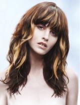 Long Coloured Hairstyle by Lanza