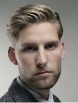 Mens Medium Blonde Hairstyle by Trevor Sorbie