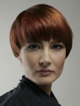  Red Bob Hairstyle by Saks