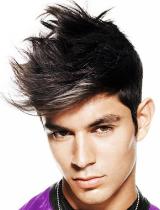 Mens Black Hairstyle by Mark Leeson