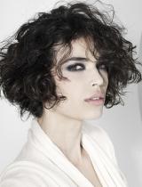 Black Messy Hairstyle by Franck Provost