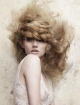 Blonde Frizzy Hairstyle by Alexander Hair and Beauty