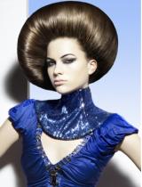 Brown Avant Garde Hairstyle by Hooker & Young