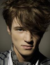 Mens Medium Brown Hairstyle by Cheynes Hairdressing