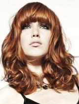 Long Red Hairstyle by Lisa Shepherd