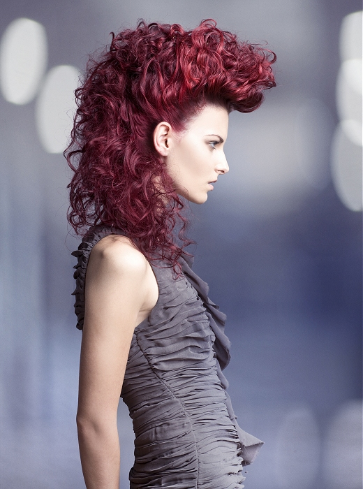 Farouk long red Hairstyles