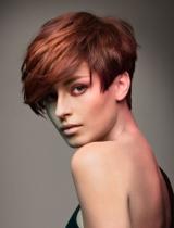 Short Red Hairstyle by Headmasters