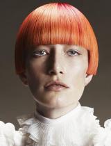  Red Bob Hairstyle by Rainbow Room