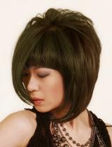 Long Brown Choppy Hairstyle by Francis Owen