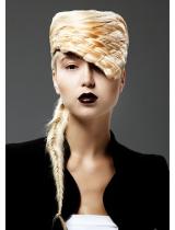 Long Blonde Plaited Hairstyle by Neil Barton