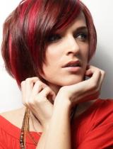  Red Bob Hairstyle by Web Collections