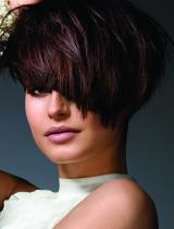 Short Black Coloured Hairstyle by Royston Blythe