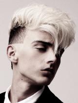 Mens Medium Blonde Hairstyle by Jamie Stevens