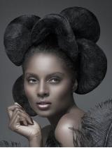 Black Avant Garde Hairstyle by Junior Green