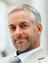 Mens Short Grey Hairstyle by Mature Web Collection